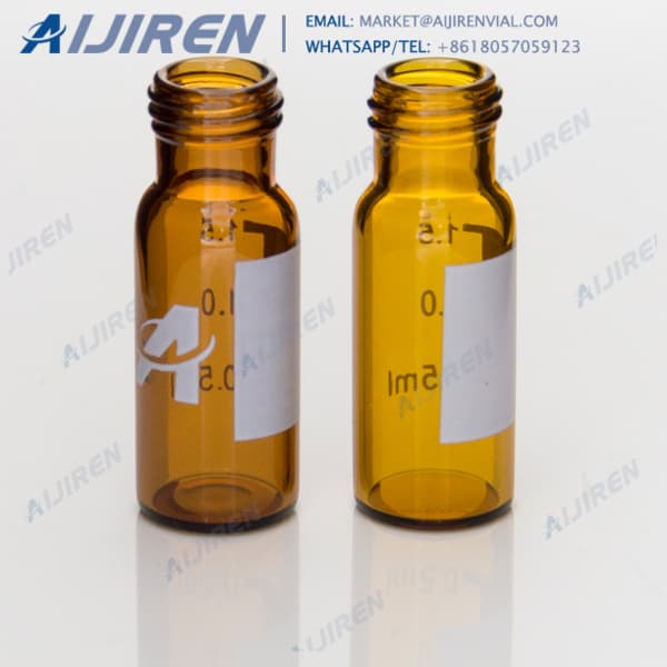 <h3>1.5ml amber crimp cap vial graduated write-on patch</h3>
